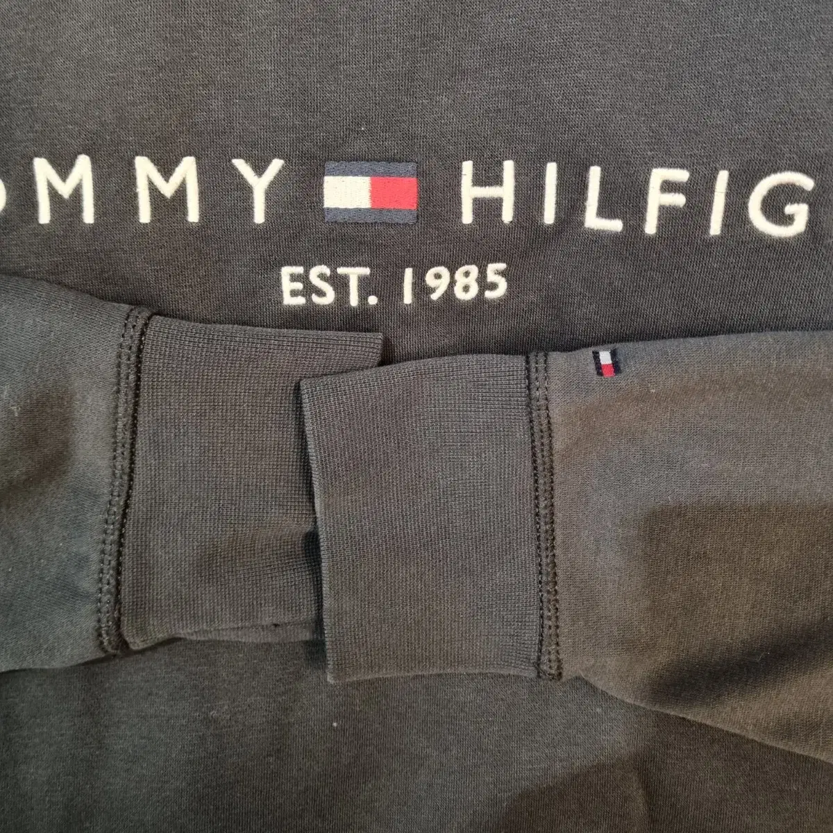 TOMMY HILFIGER 타미 기모 맨투맨