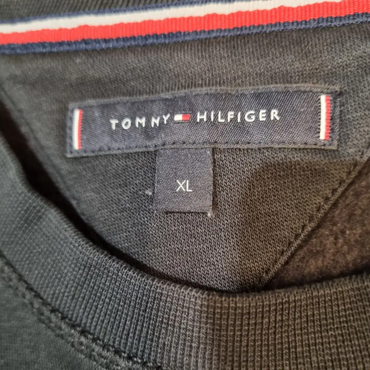 TOMMY HILFIGER 타미 기모 맨투맨