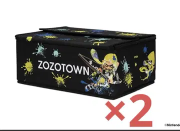 Splatoon3 x ZOZOTOWN 콜라보레이션 게소타운 수납 박스