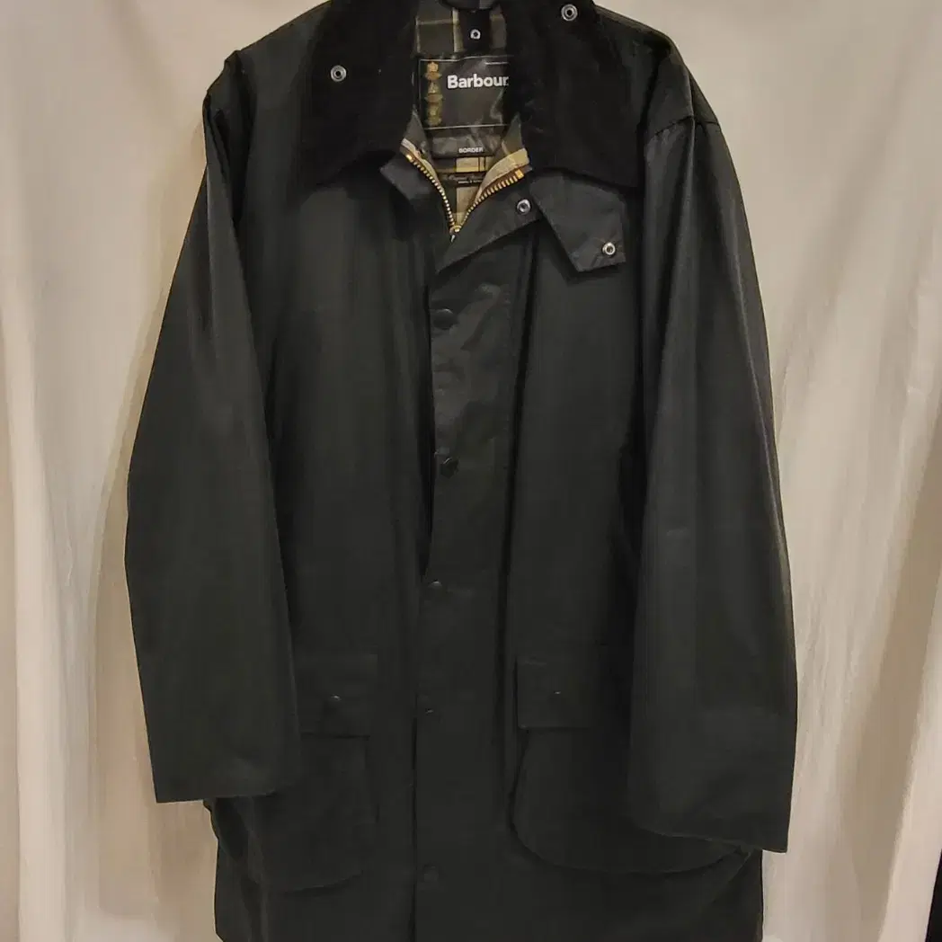 Barbour 바버 보더 카키 자켓