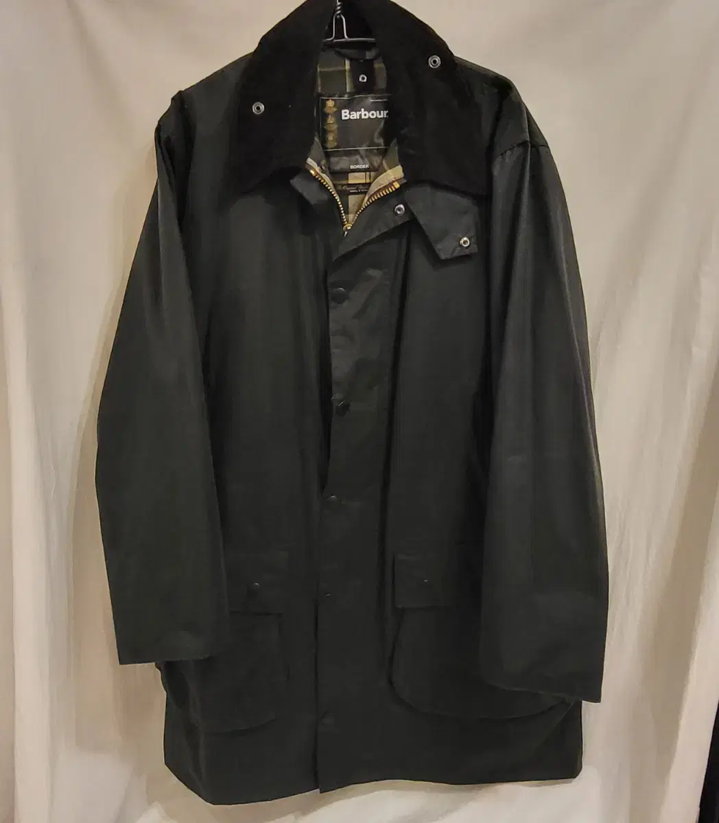 Barbour 바버 보더 카키 자켓