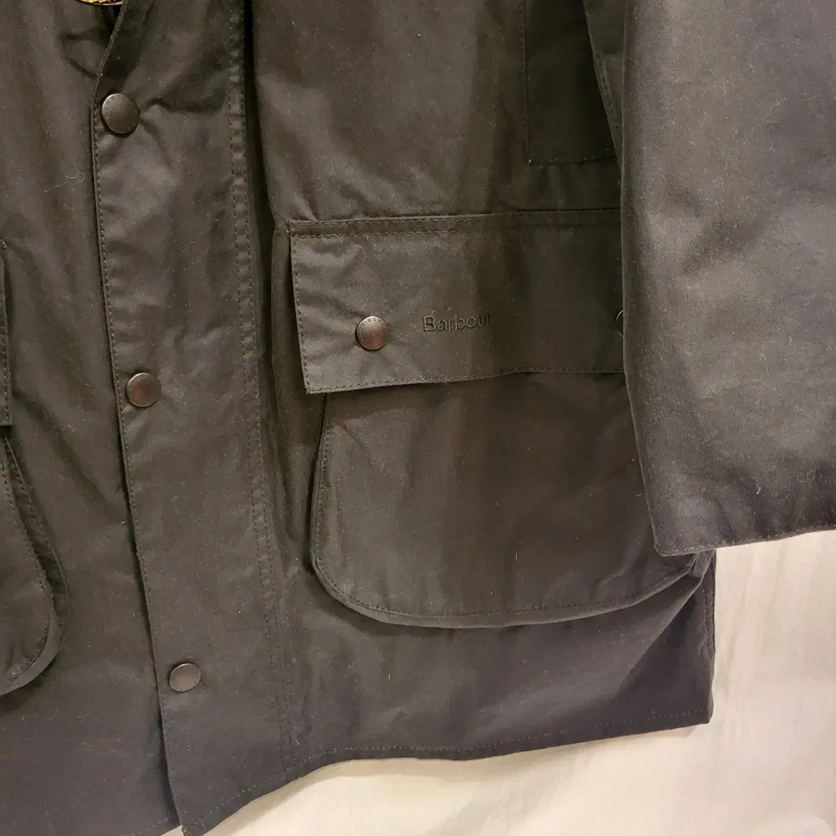 Barbour 바버 보더 카키 자켓