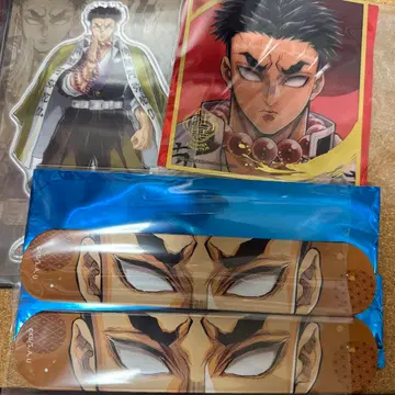 귀멸의 칼날 기둥전 히메지마 교메이 아크릴 스탠드 색지 패칭