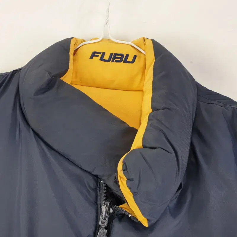 F6102 FUBU 남XL 네이비 로고 푸퍼 점퍼/더크