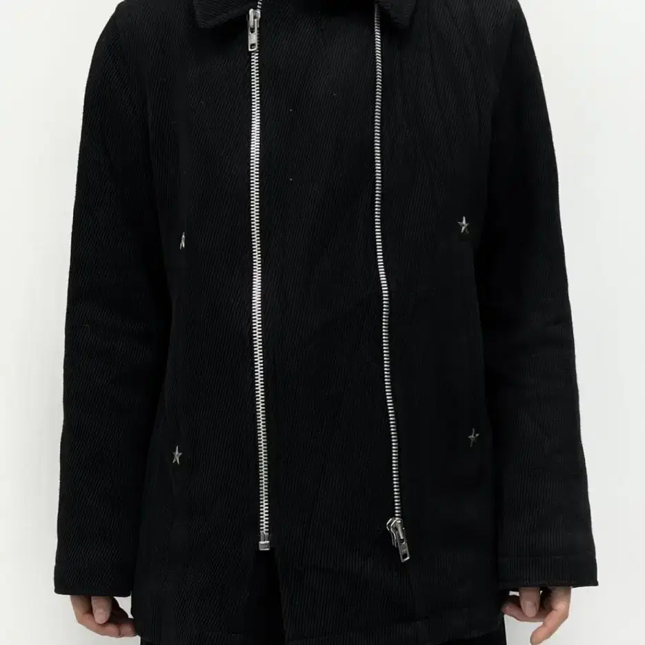 comme ca ism zipper design jacket