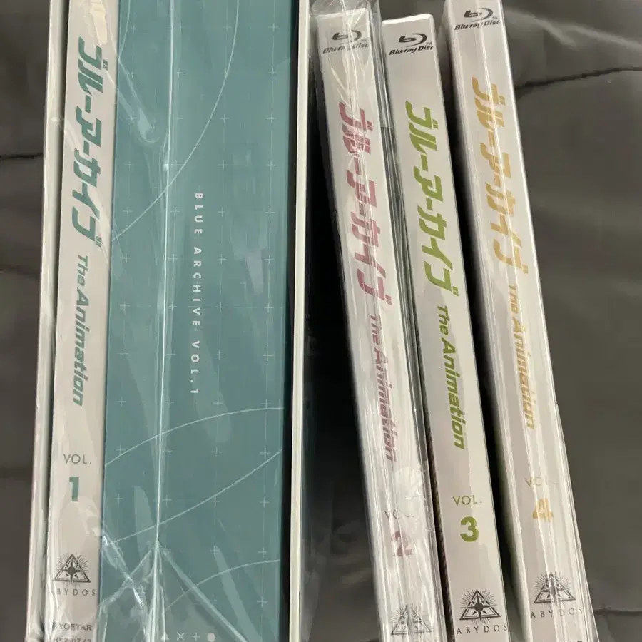 블루아카이브 블루레이 DVD BD 1-4권 세트 팝니다