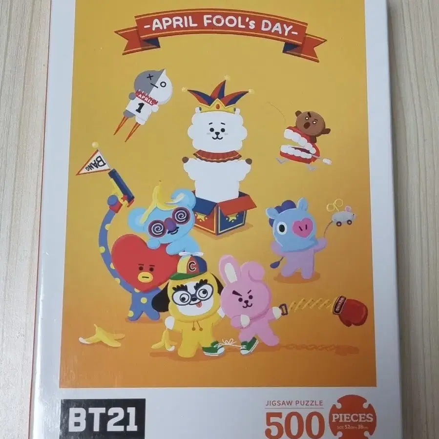 방탄소년단 BT21 500피스 직소퍼즐 만우절