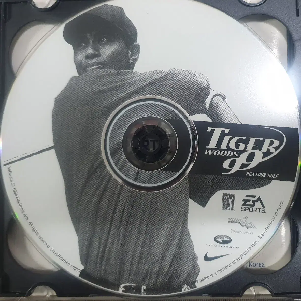 1998년 pc게임 타이거 우즈 골프 99 2cd