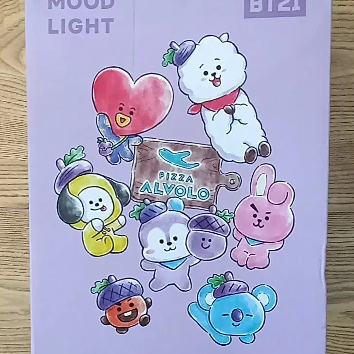 BT21 PIZZA ALVOLO MOON LIGHT 문라이트 무드등