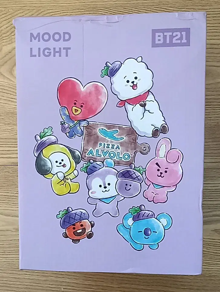 BT21 PIZZA ALVOLO MOON LIGHT 문라이트 무드등