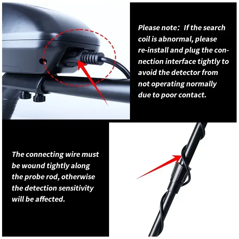 다목적 휴대용 금 은 동 보석 금속 탐지기 방수 보물 사냥꾼 찾기