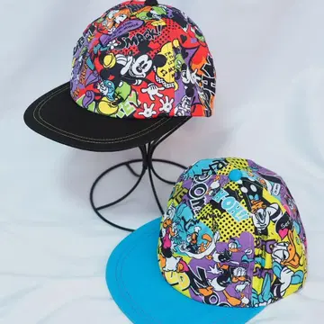 도쿄 디즈니랜드 미키 도날드 팬 캡 캡 모자 모자