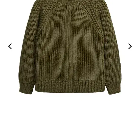 cosmoss- HEAVY KNIT CARDIGAN (OLIVE)