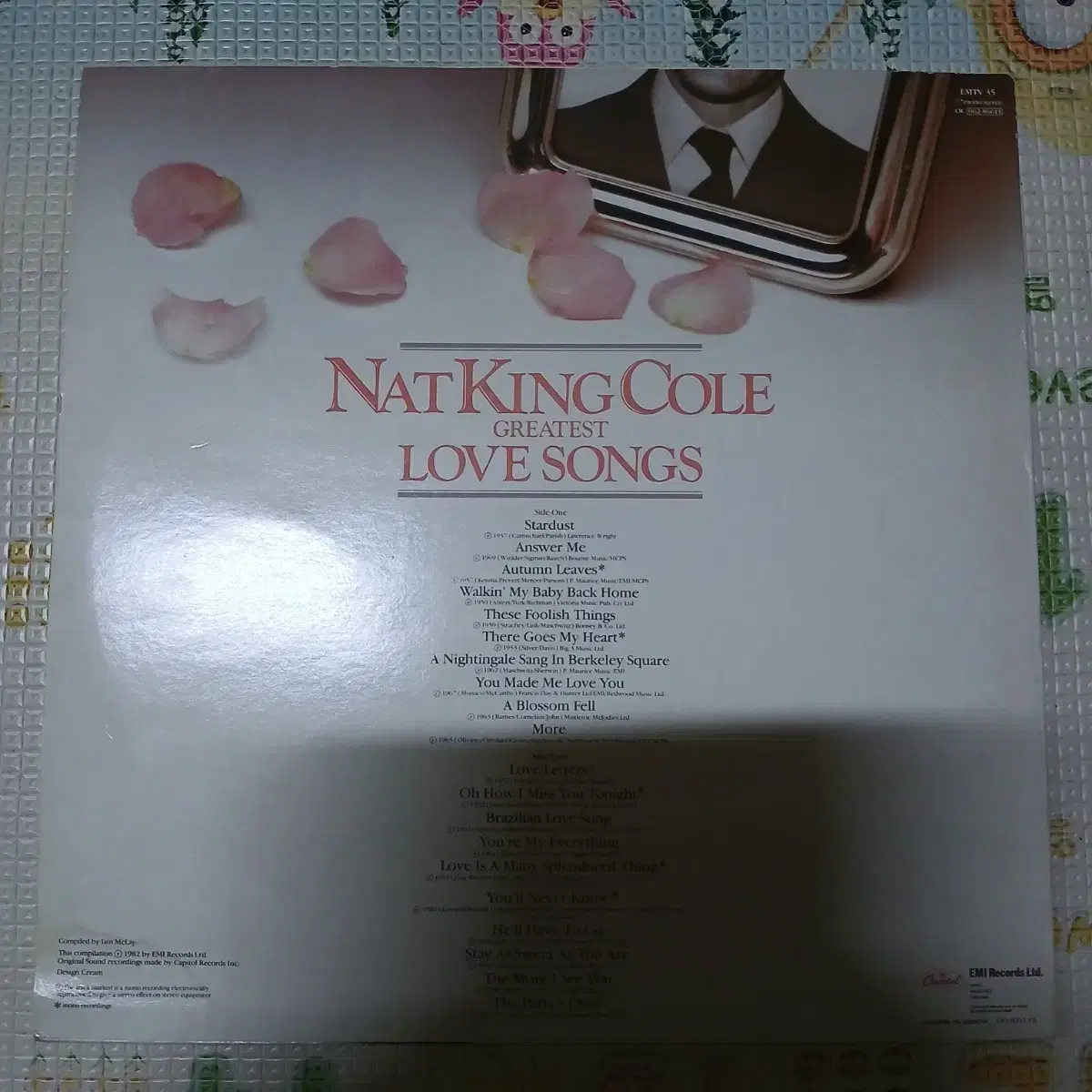 Lp중고 NAT KING COLE - GREATEST LOVE SONGS