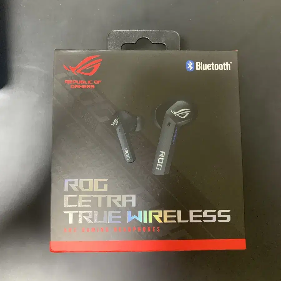 Rog cetra true wireless 무선 이어폰 판매합니다