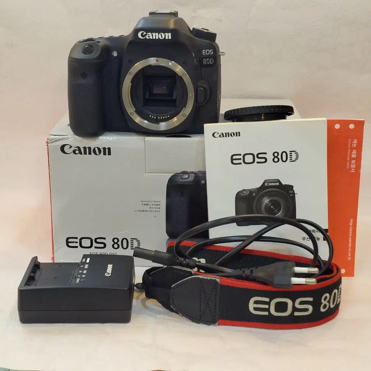 [중고캐논 정품 EOS 80D바디