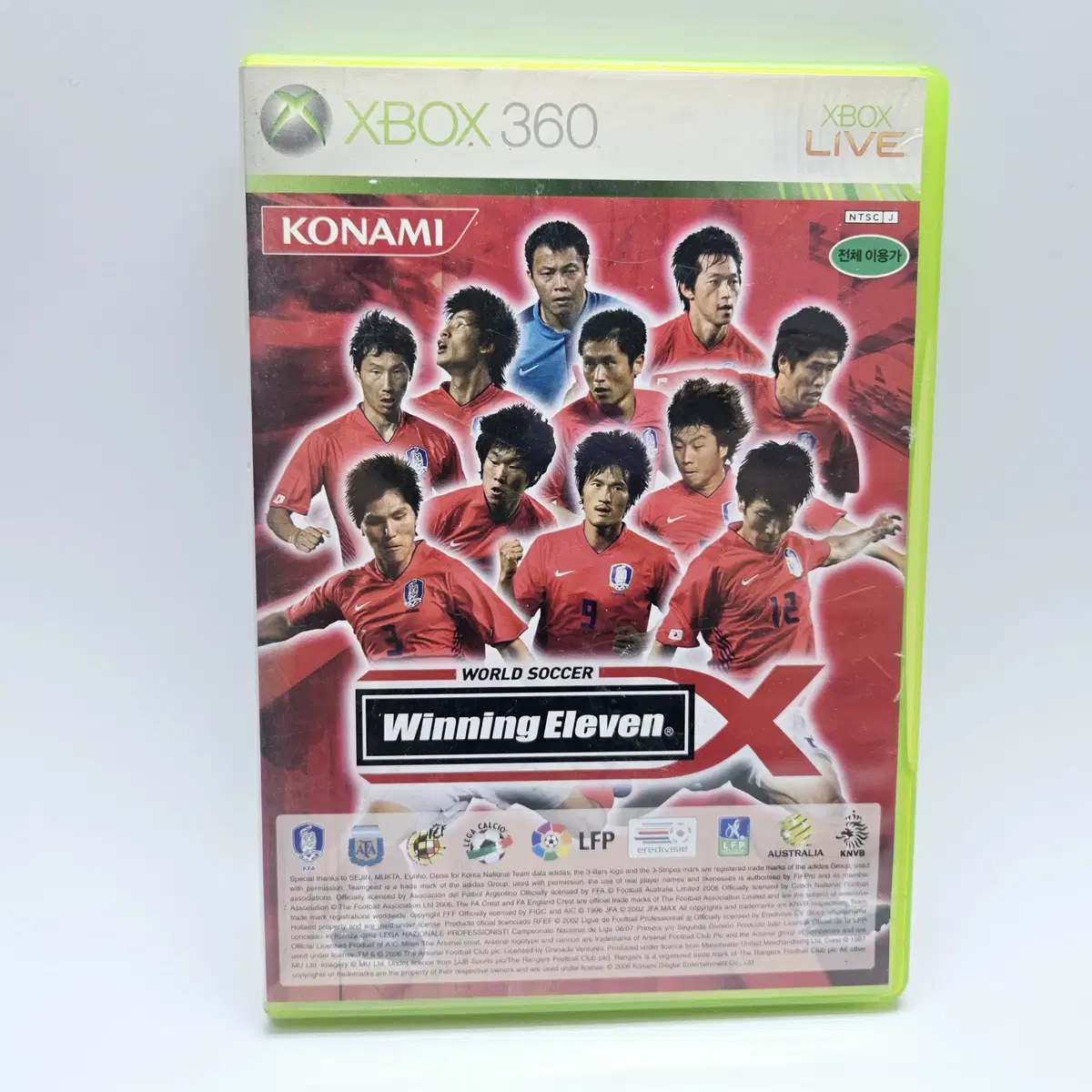 XBOX 360 위닝일레븐X 정식발매판 중고