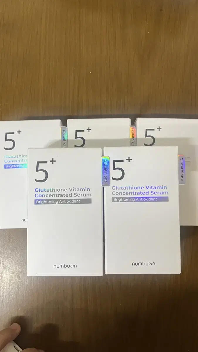 넘버즈인 5번 글루타치온씨 흔적 앰플30ml *5