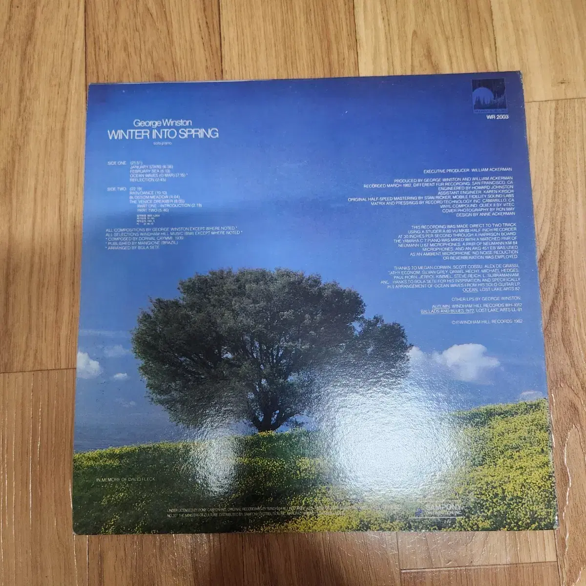 조지 윈스턴 LP winter to spring