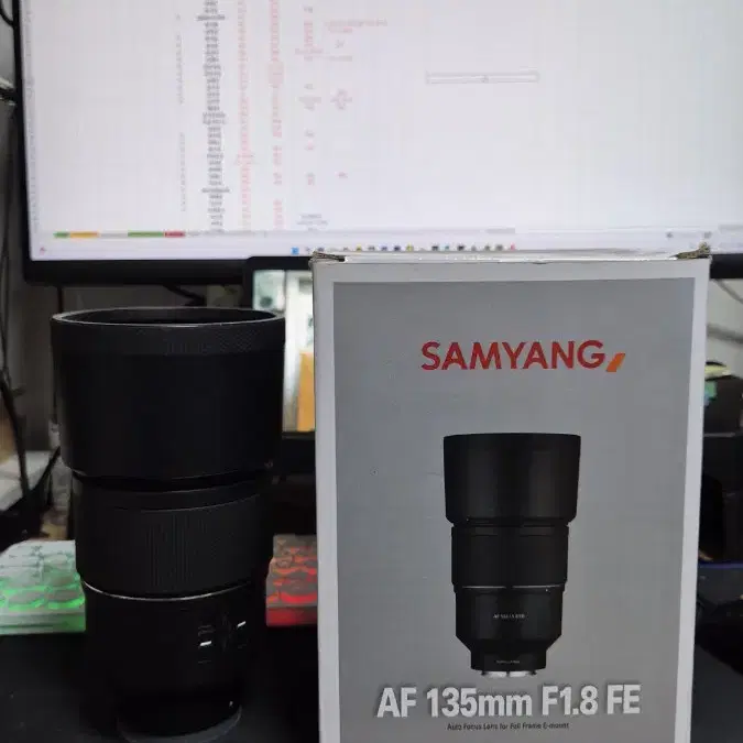 삼양 135mm f1.8 소니마운트 135.8 fe마운트