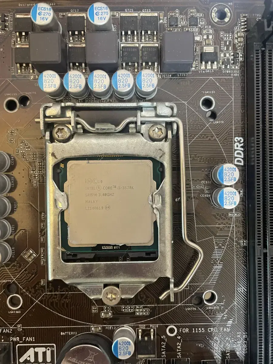 인텔 코어 i5-3570K CPU