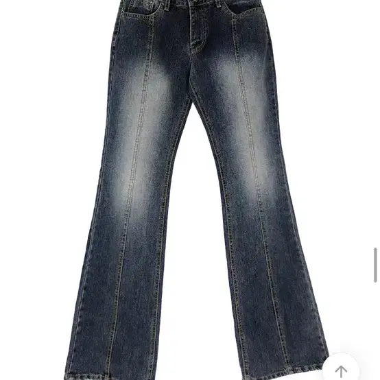 시크원 JAM LOWWAIST DARK DENIM SLIM BOOTCUT