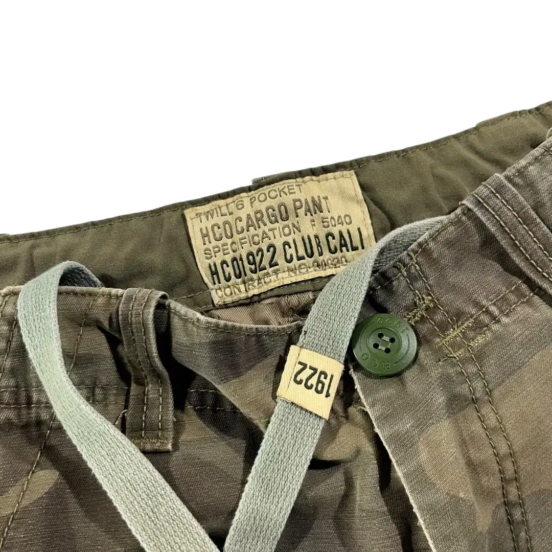 [HCO] HCO1922 밀리터리 카모플라쥬 카고팬츠