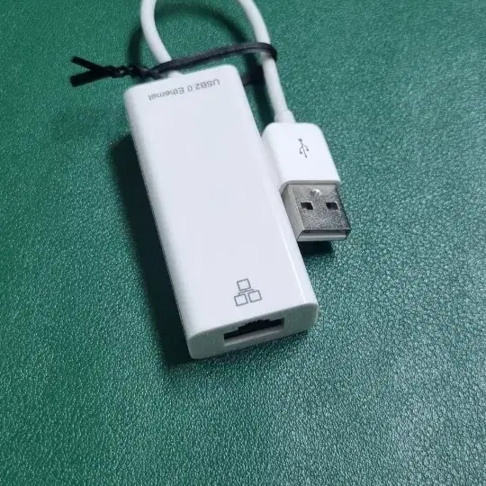 중고 저렴 가성비 랜스타 usb 2.0 to 랜 인터넷 젠더 팜