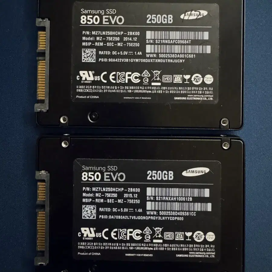 삼성 ssd 850 evo 256g 판매해요