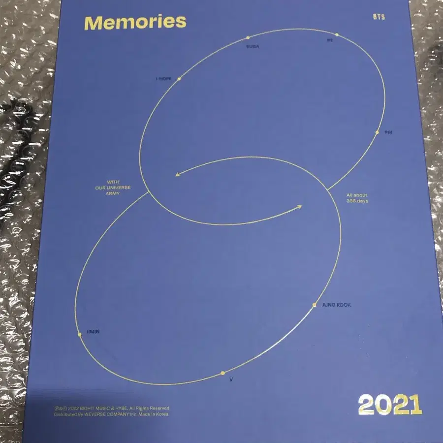 방탄소년단 bts 2021 메모리즈 포카 석진