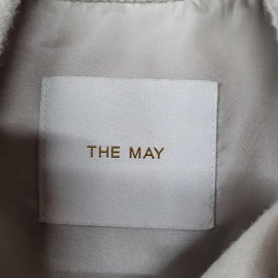 THE MAY(더메이) 울자켓 핸드메이드 세미오버핏66 오트밀