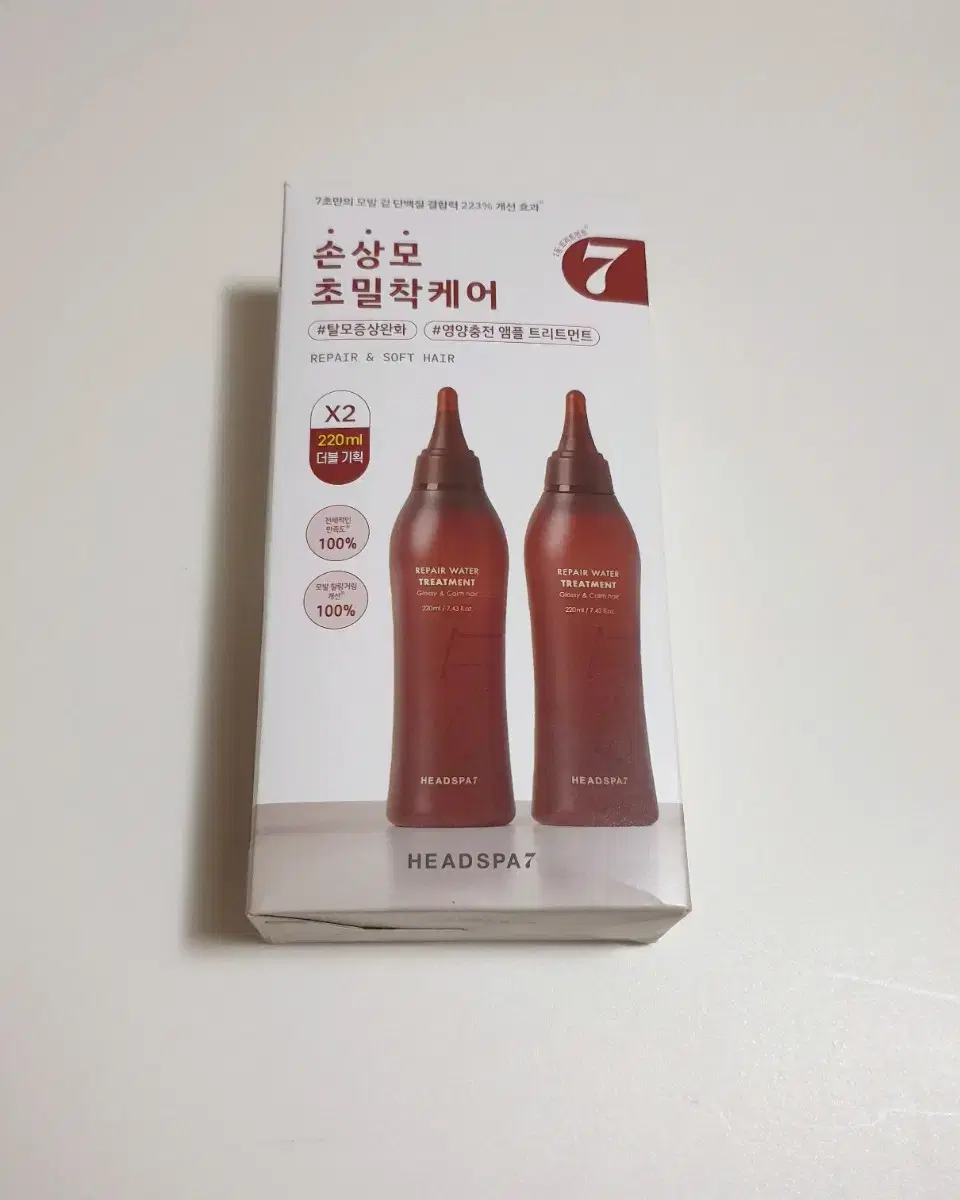 헤드스파7 리페어 워터 트리트먼트 220ml 더블기획