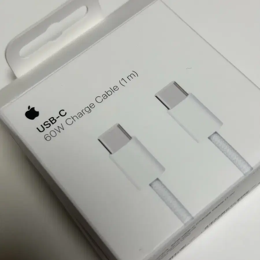 Apple 정품 USB-C 60W 충전 케이블