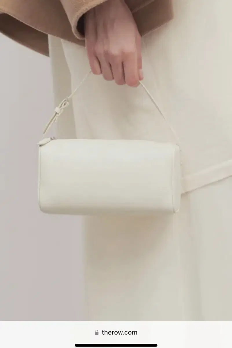 더로우 The Row 90's Bag in Leather Ivory