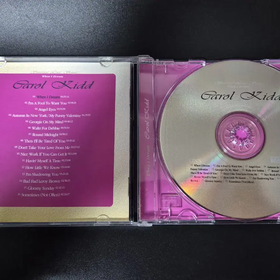 캐롤 키드 Carol Kidd Sweetest Love Songs CD