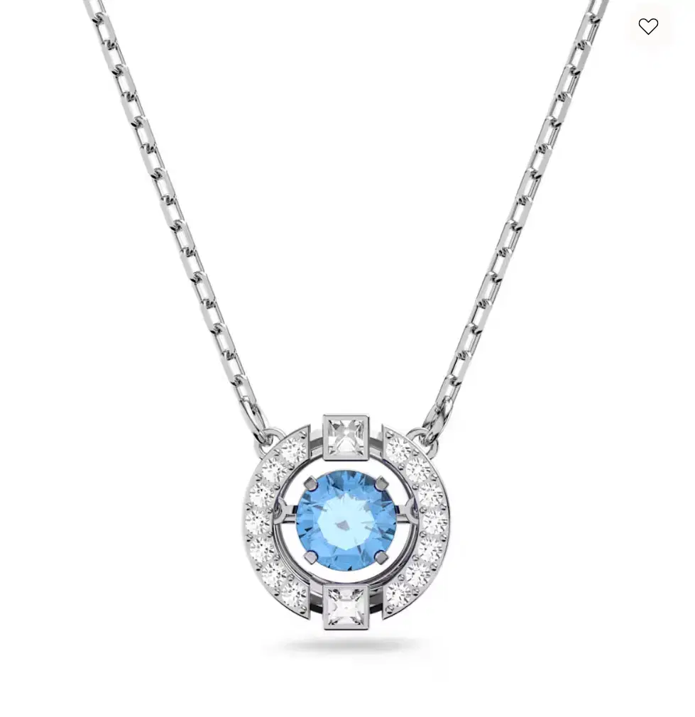 Swarovski Necklace Round Cut (Una Necklace)