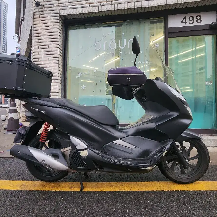 혼다 pcx 125cc 스쿠터 오토바이 바이크 배달 라이더 nmax