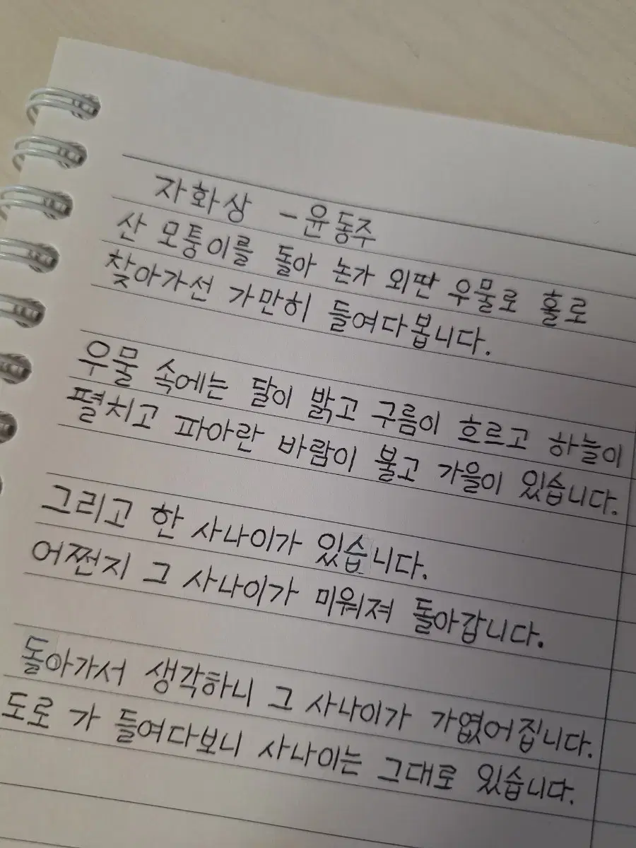 말랑말랑한 글씨체 손편지,손글씨 대필 커미션