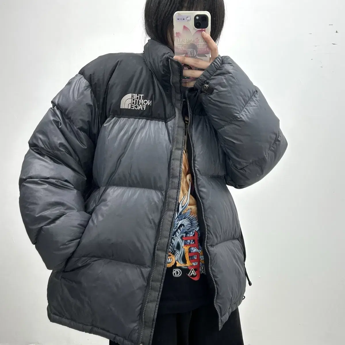 (무료배송) TNF 노스페이스 OG 그레이 눕시 700패딩