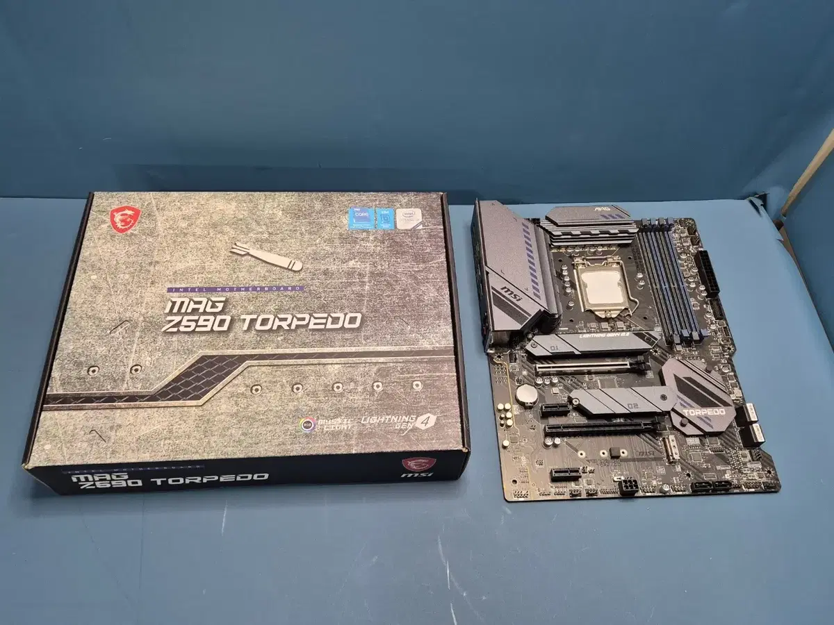 MSI MAG Z590 TORPEDO 인텔 메인보드 풀박스