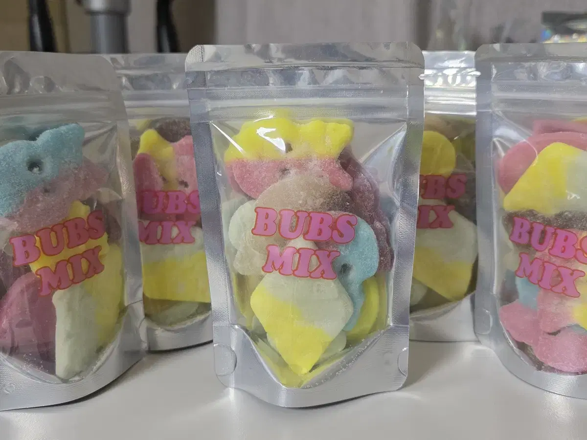 Bubs mix 100g 인기젤리구성 스웨디시젤리 스웨덴캔디