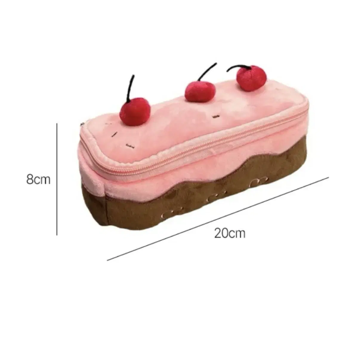 단순개봉)체리케이크 필통 파우치