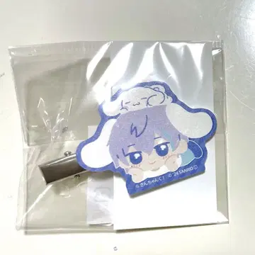 산짱쿠! 산리오 미즈츠키 루자크 헤어 클립 시나모롤B
