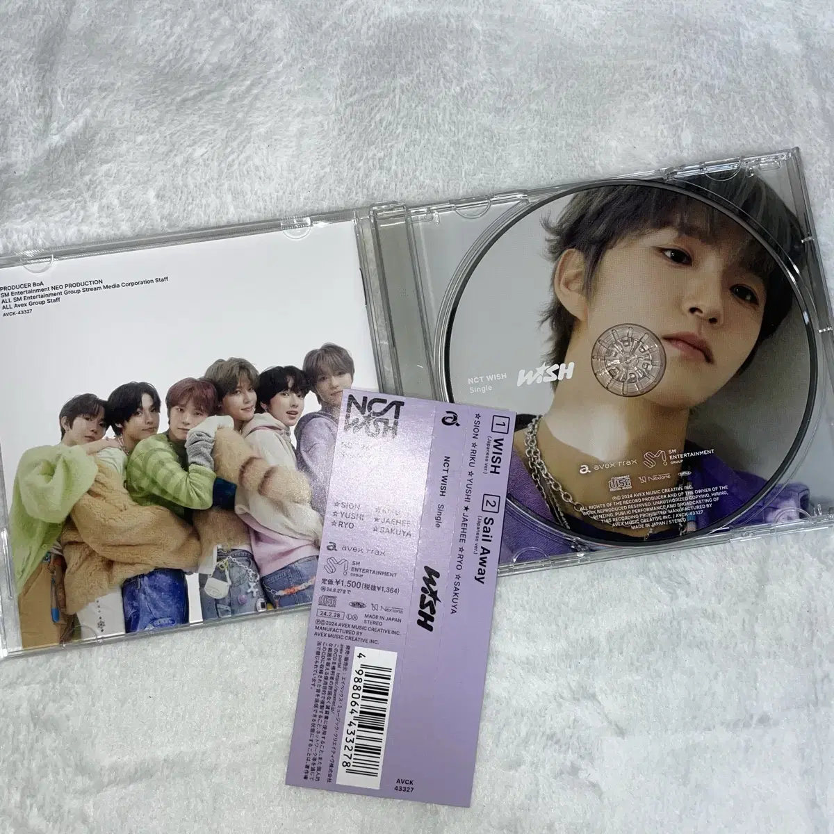 엔시티 위시 재희 wish 일본 초회한정반 CD