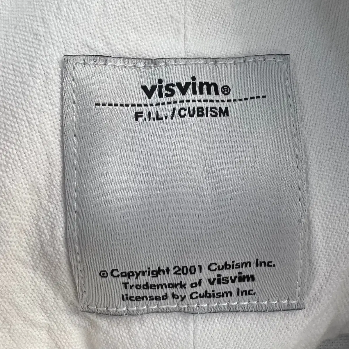 VISVIM 셔츠 화이트