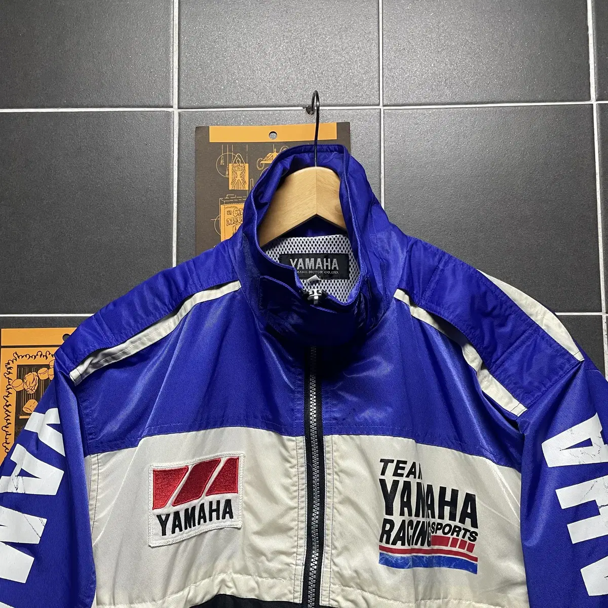 YAMAHA 야마하 레이싱 나일론 자켓