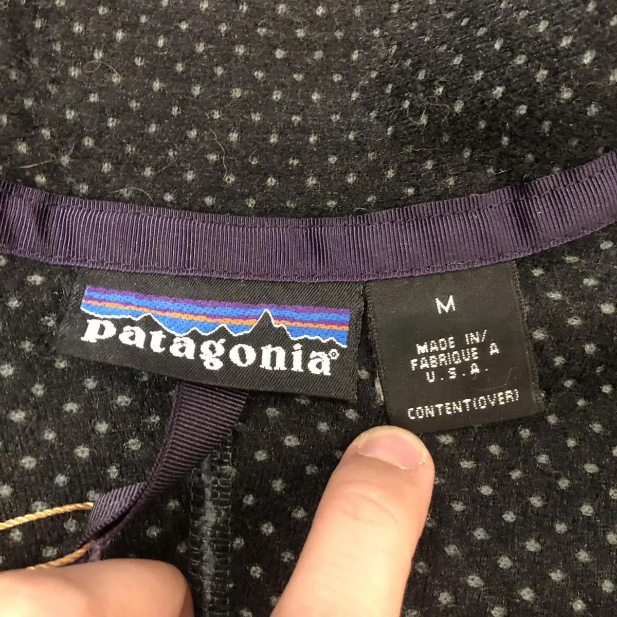 96 Patagonia Deep Pile Jacket USA made