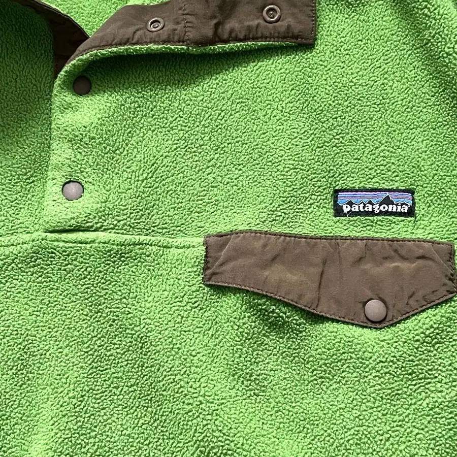 [L] 파타고니아 신칠라 라임 그린 rare patagonia 빈티지