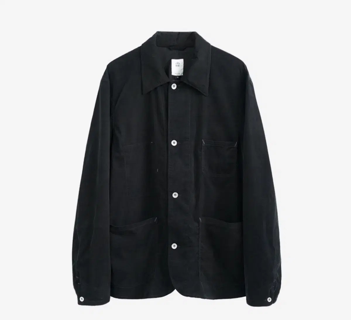 [2] Polyester coverall jacket 23 version black