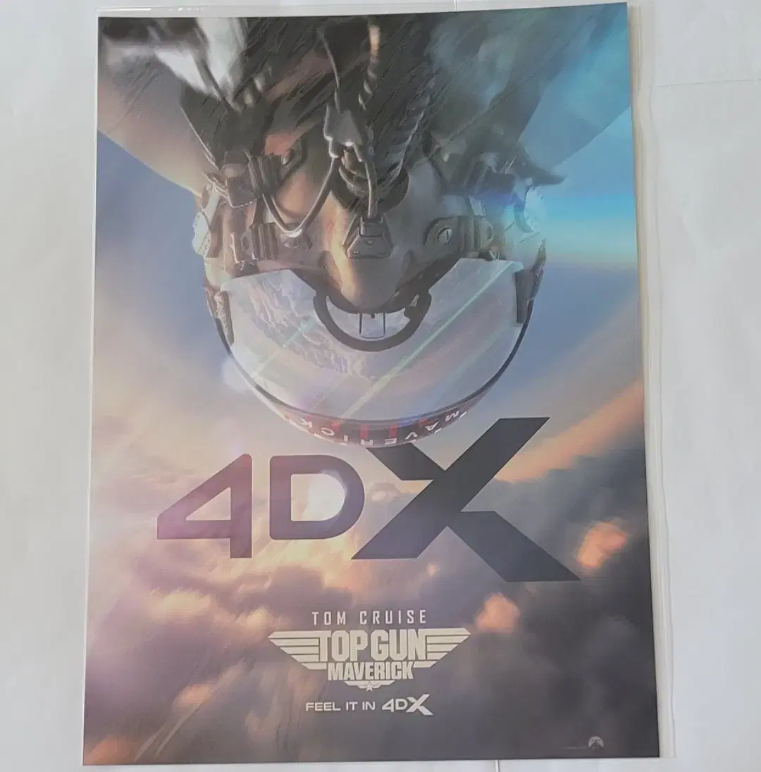 탑건 매버릭 4DX 포스터